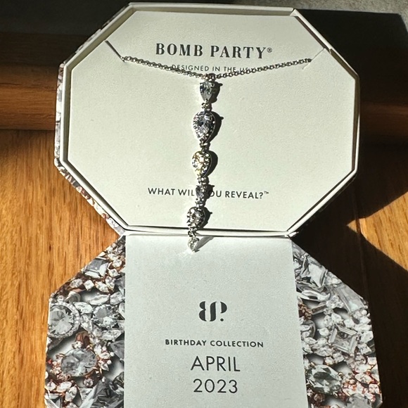 Bomb Party April Birthday Collection Necklace - Happier Than Ever - Picture 1 of 4
